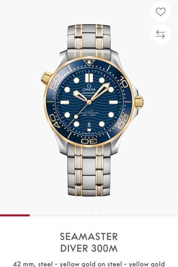 OMEGA SEAMASTER DIVER 300M AUTOMATIC