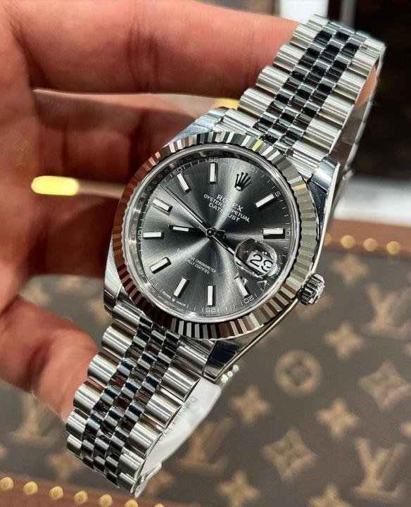 ROLEX DATEJUST [GREY / SILVER] 3009025