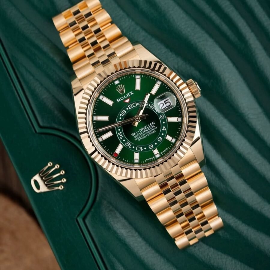 RLX SKY-DWELLER [GREEN / GOLDEN] 1509025