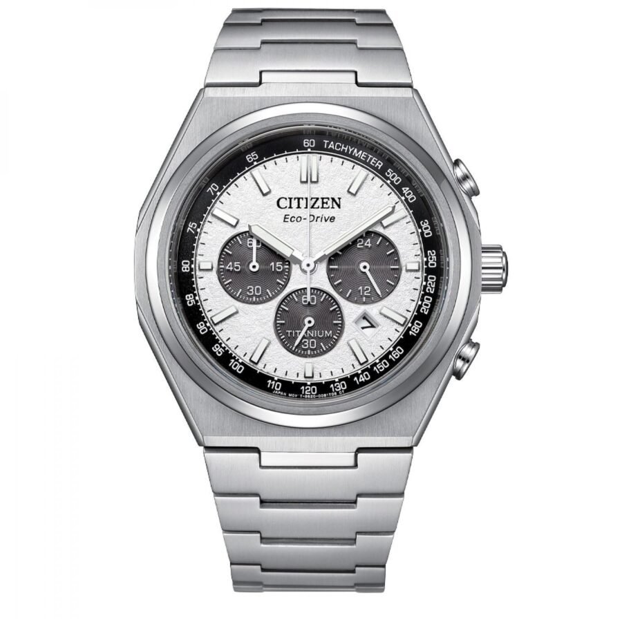 CITIZEN ZENSHIN CHRONO SUPER TITANIUM WHITE